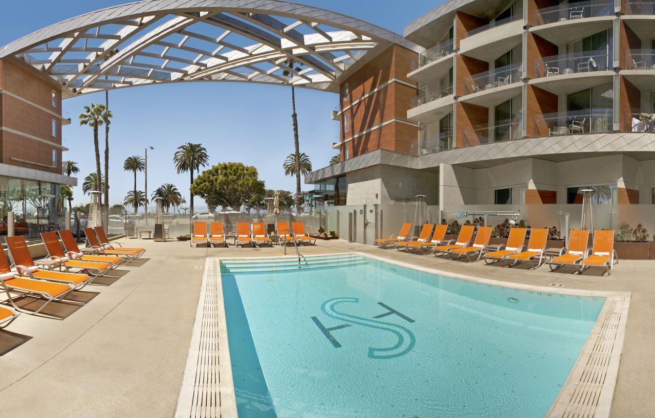 Ocean View Hotel Santa Monica Eksteriør billede